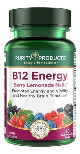 B-12 Energia Y Salud Cognitiva 30tab Purity Products