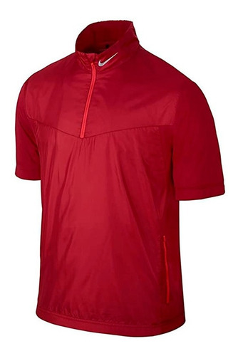 Imagen 1 de 1 de Rompeviento Nike Manga Corta Medio Cierre 639984-687 Golflab