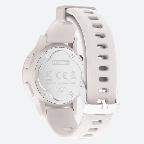 Cronómetro Reloj Running W500s Rosa Decathlon