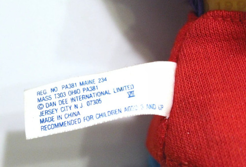 Los Simpsons Dandee De 1990 - Bart Simpson Bartman 10 Cm (Usado)