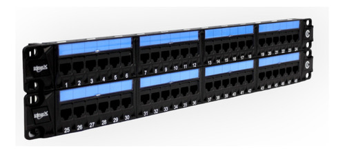 Patch Panel 48 Puertos Cat6 Trimerx