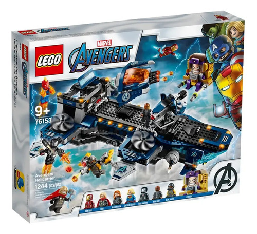 Transporte De Los Vengadores Marvel Lego 1244 Piezas Febo