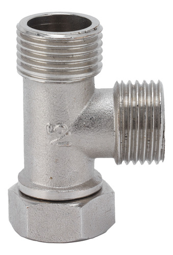 Conector En T G1/2 De Acero Inoxidable Con Rosca Macho/hembr