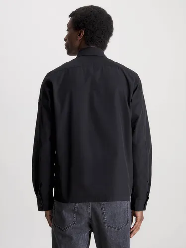 Sobrecamisa De Sarga Negro Calvin Klein