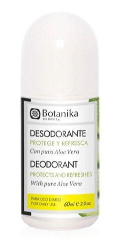 Imagen 1 de 1 de Desodorante De Aloe Vera Natural - Bolilla