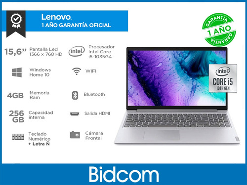 Notebook Lenovo S145 Core I5 Ram 4gb Ssd 256gb Windows 10