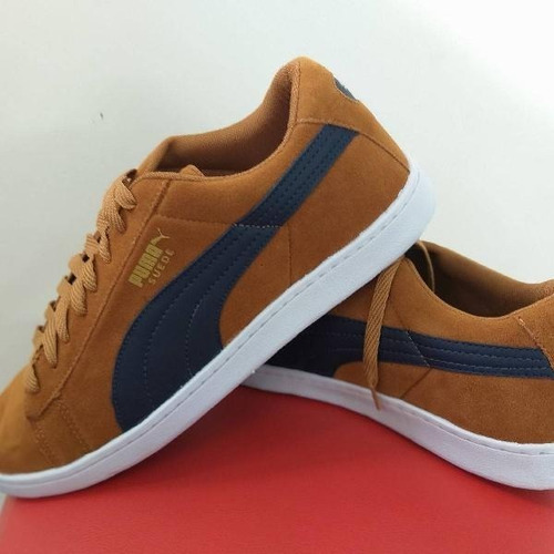 tenis puma suede marrom