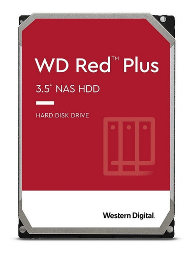 Disco Duro 4tb Red Nas Western Digital 256mb 3.5 - Wd40efpx Color Rojo