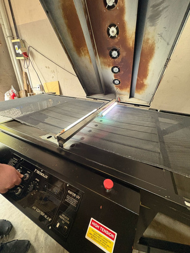 Carro De Curado Uv Doble Tubo Secado Serigrafia Tecnolux (Usado)