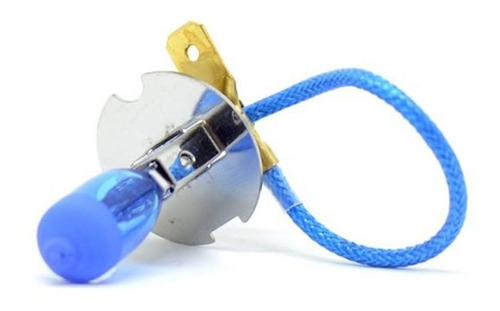 Imagem 3 de 5 de Par Lampada Super Branca H3 8500k Tipo Xenon 12v 55w Techone