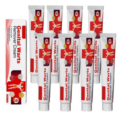 4 Unidades Pomada Removedora Verrugas Herpes Genital