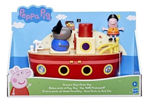 Peppa Pig El Barco Pirata Del Abuelo Dog