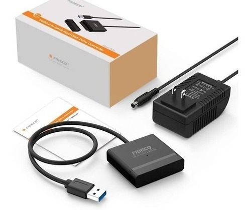 Imagen 2 de 2 de Cable Convertidor Adaptador Sata A Usb Disco Duro 2.5 Y 3.5