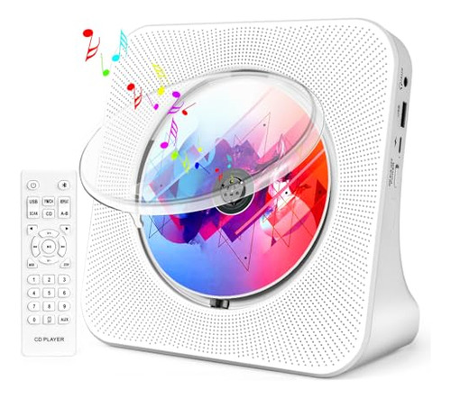 Pack De Reproductor Cd Bluetooth Hi-fi Con Altavoces