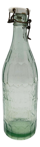 Botella Antigua Agua Gasificada Saavedra - Bar Labrada (Usado)