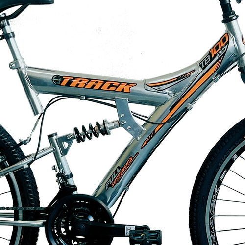 Bicicleta Tk3 Track Tb 100 Mountain Bike Aro 26 Cromada