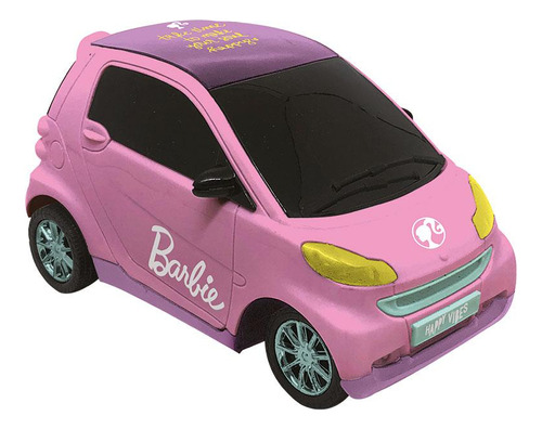 Carrinho Controle Remoto Barbie Beauty Pilot Candide Cor Rosa