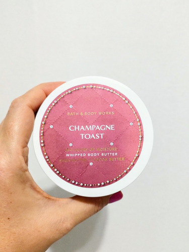 Tostada corporal con champán Manteiga de Bath & Body Works, 185 g
