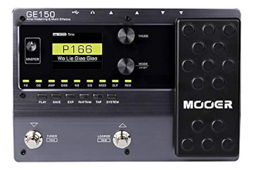 Mooer Ge150 Amplificador De Guitarra Eléctrica Modelado Peda