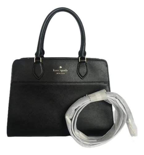 Bolsa negra kate spade best sale