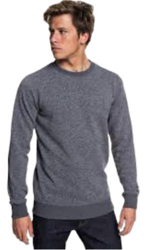 Sweater Hombre Cuello Redondo * Manhattan* Entallado C Lycra