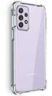 Funda Alto Impacto Soft Para Samsung A52 + Templado Recto