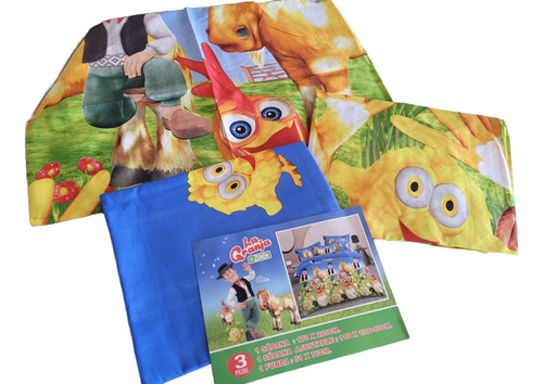 Sábanas Infantiles Estampados De Personajes Granja De Zenon Estampado