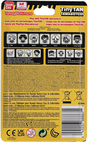 Tamagotchi - Tinytan - Color Rojo - Original En Ingles