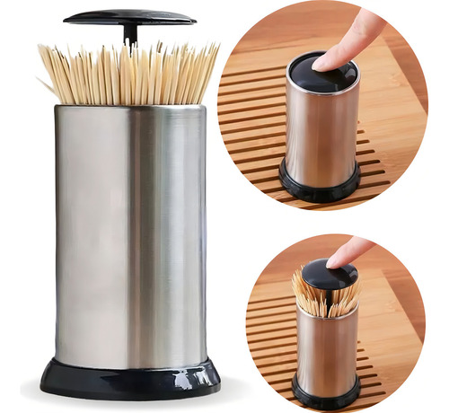 Palillero automático retráctil de acero inoxidable para barras de cocina