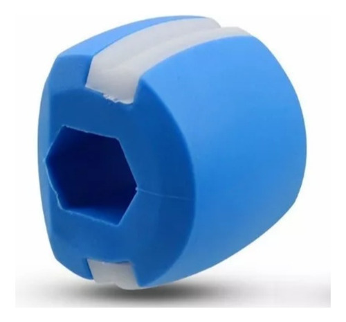 Ejercitador Facial Y Define Mandibula Azul Silicona