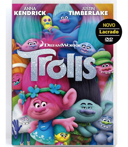 Dvd Trolls - Original Novo Lacrado