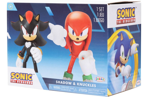 Sonic Pack De Figuras Shadow Y Knuckles