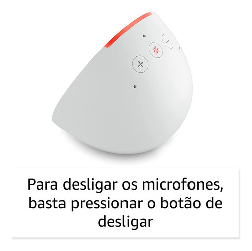 Echo Pop Amazon C/alexa Smart Speaker Compacto C/som Envolve