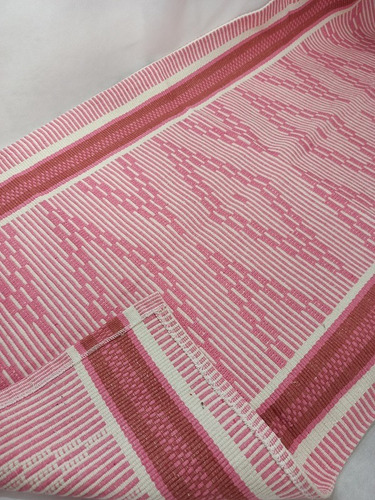 Tapete Beira Cama Para Quarto 70x140 Cm -várias Cores Cor Rosa