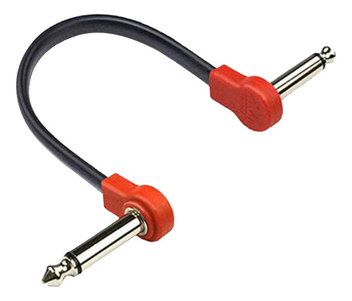 Cable De Pedal De Efectos De Guitarra Cable De 20cm Rojo A