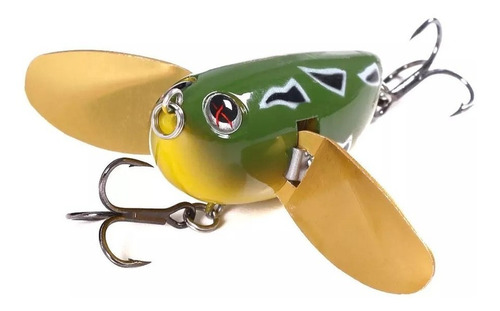 Señuelo Pesca Tararira Crankbait Alas Paleta Metal Anzuelo