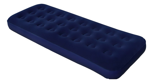 Colchon Inflable Outdoors 1 Plaza Azul Oscuro