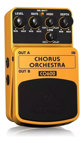 Pedal Chorus Behringer Co-600 +envio+ Rocker Music