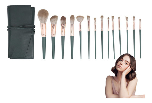 K Set De Brochas Para Maquillaje, Juego De Brochas