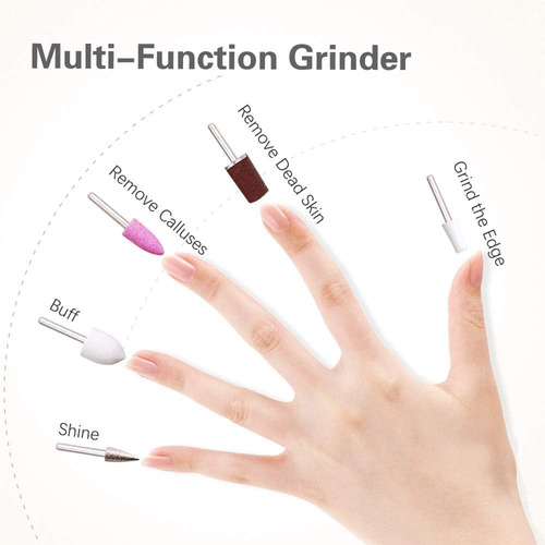 Taladro De Uñas Con Soporte Uv