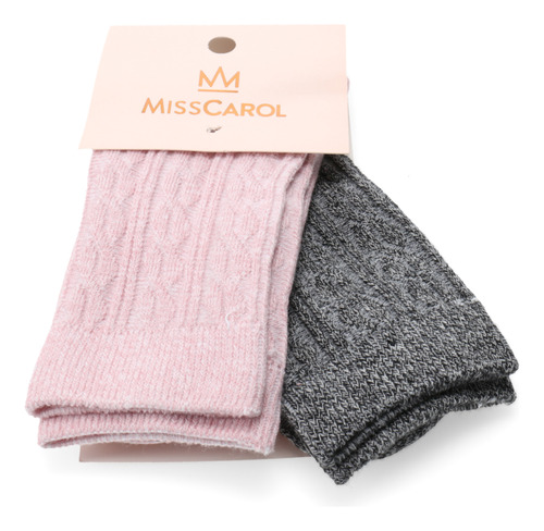 Medias Mujer Miss Carol Melange Pack X2 146.24108