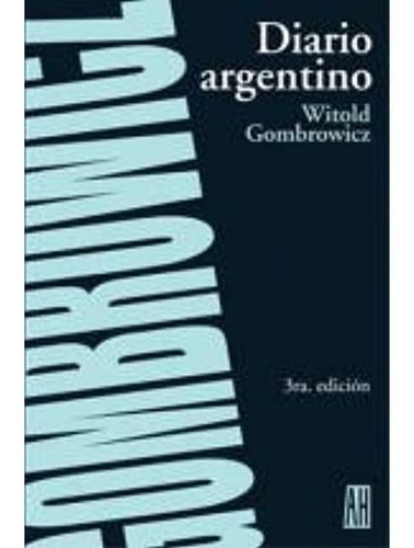 Diario Argentino Witold Gombrowicz