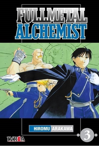 Manga Fullmetal Alchemist Tomo #03 Ivrea Argentina