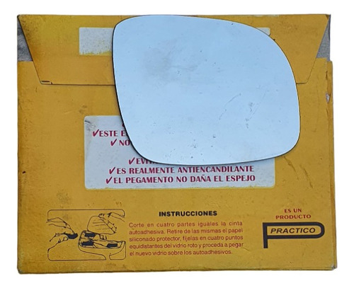 Vidrio Espejo Vw Gol 06/14 3/5 Ptas Concavo Antireflex Drch