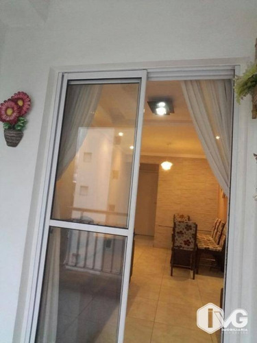 Apartamento À Venda, 59 M² Por R$ 270.000,00 - Centro - Guarulhos/sp - Ap1744