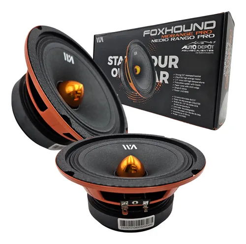 comprar Par Medio Rango 6.5 PuLG 140 Rms War Audio Fh68bm