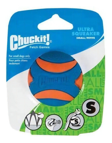 Bola Chuckit Ultra Squeaker Small (1 pacote)