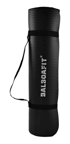 Imagen 3 de 5 de Yoga Mat Colchoneta Pilates Fitness Gym 10mm Nbr Balboafit
