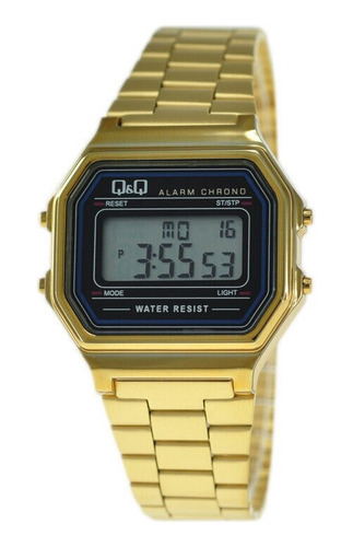 Reloj Qyq De Citizen M173j003y Digital Unisex Dorado Tienda