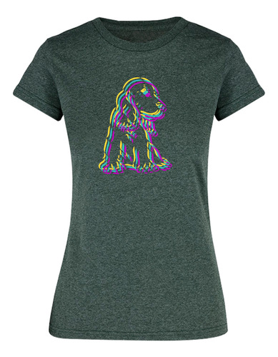 Playera| Blusa Mujer Cocker Spaniel Primavera Fashion Regalo